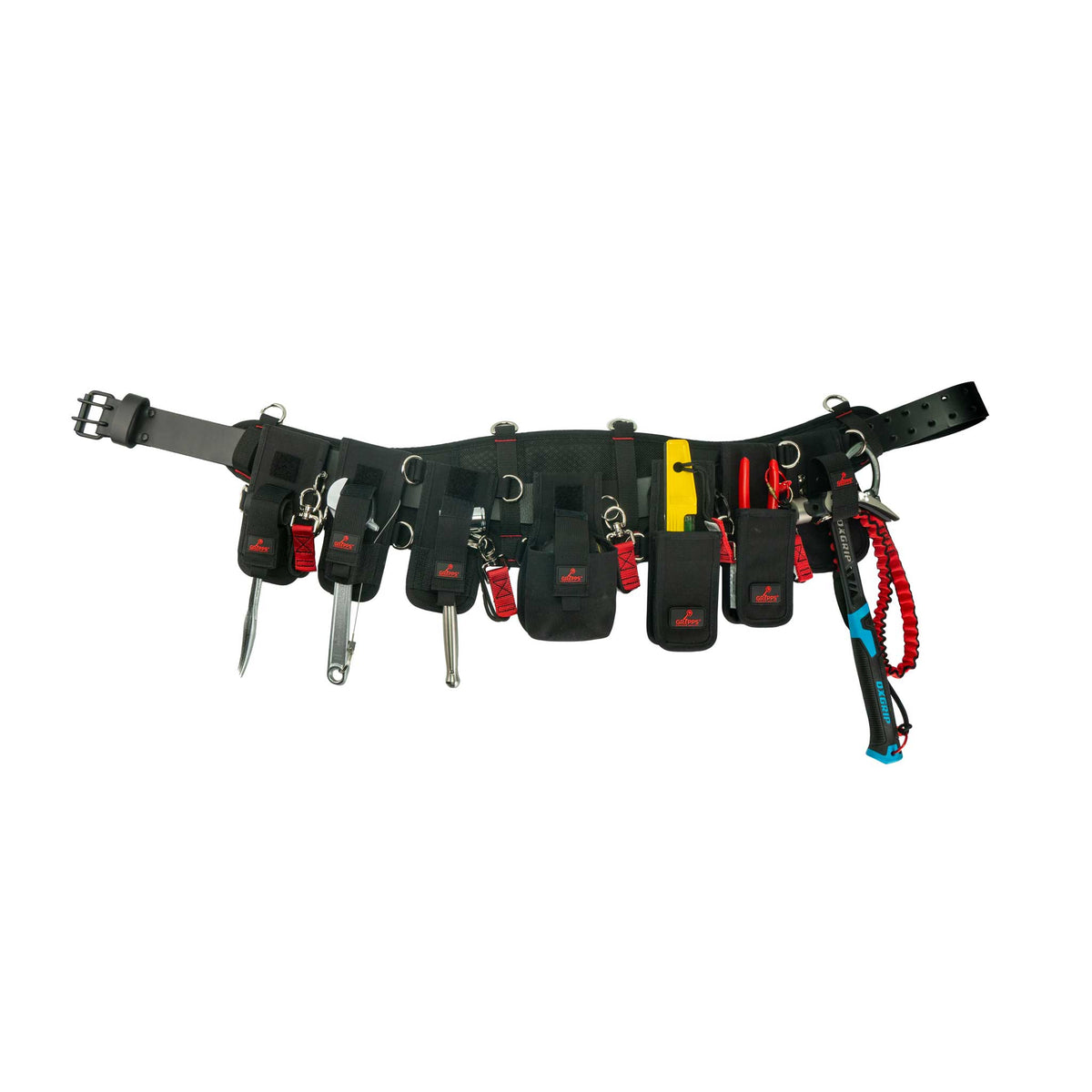 Scaffolders Kit -  7-Tool Retractable with Leather Belt