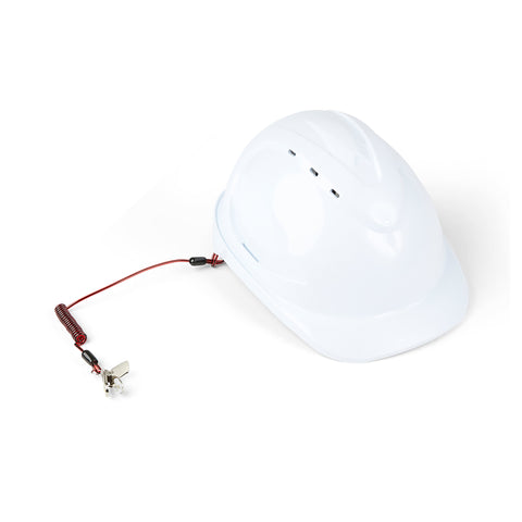 Coil Hard Hat Tether - 0.5kg / 1.1lb (Each / 10 Pack)