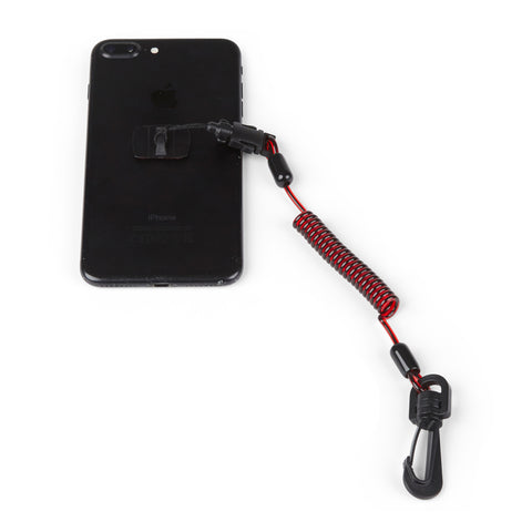 Coil E-Tether With Poly Clip (Non-Conductive) - 0.5kg / 1.1lb