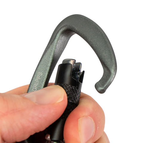 Dual-Action Swivel Carabiner - 7kg/15lbs