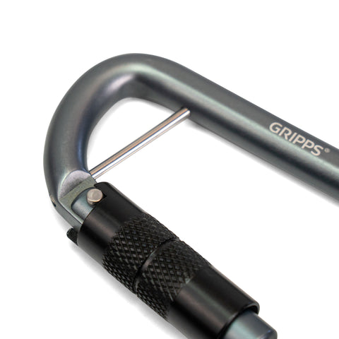 Dual-Action Carabiner, Non-Swivel - 7kg / 15lb