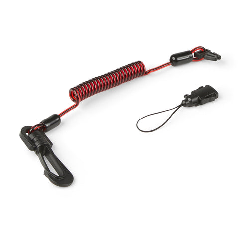 Coil E-Tether With Poly Clip (Non-Conductive) - GRIPPS Global